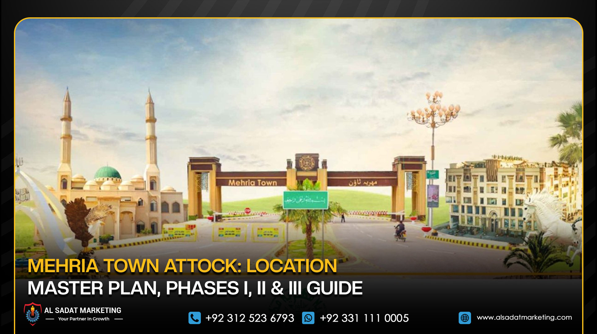 Mehria Town Attock: Location, Master Plan, Phases I, II & III Guide