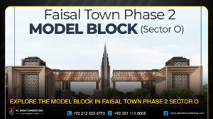 Explore the Model Block in Faisal Town Phase 2 Sector O
