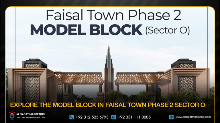 Explore the Model Block in Faisal Town Phase 2 Sector O