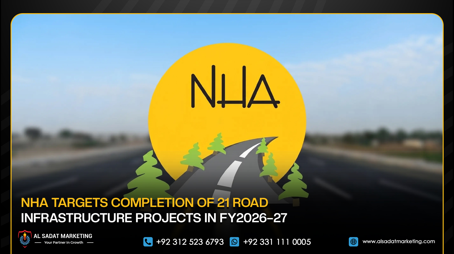 NHA Targets Completion of 21 Road Infrastructure Projects in FY2026–27