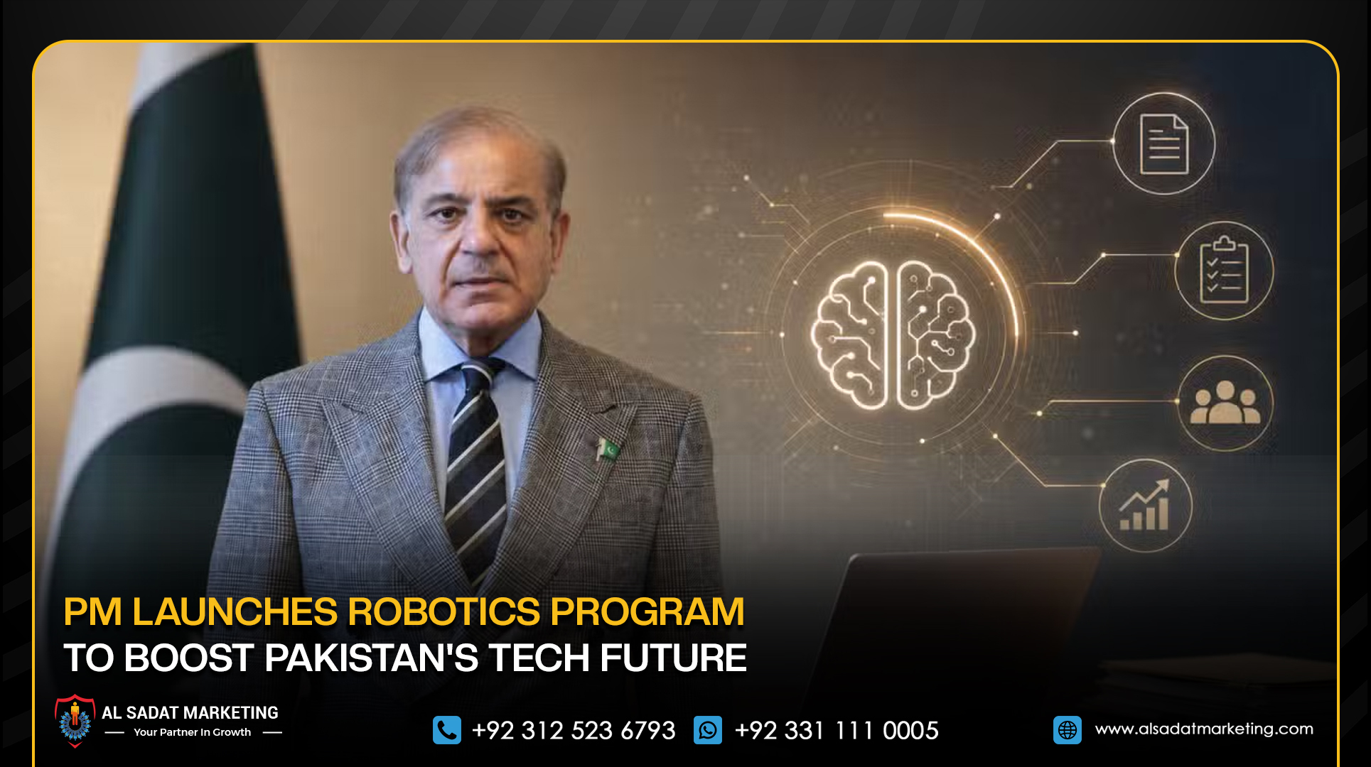 PM Launches Robotics Program to Boost Pakistan’s Tech Future