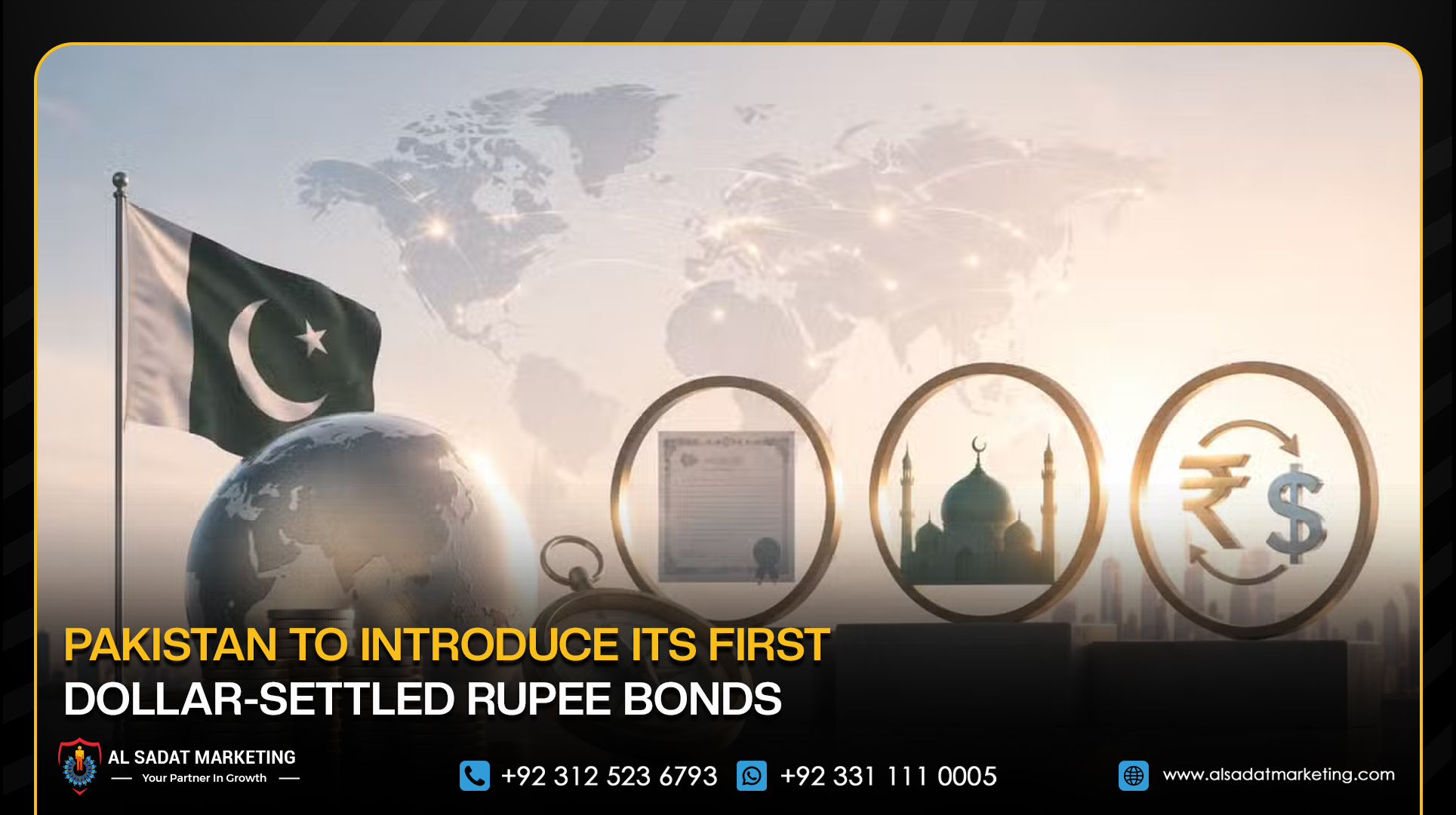 Pakistan to Introduce Its First Dollar-Settled Rupee Bonds