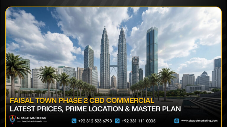 Faisal Town Phase 2 CBD Commercial: Latest Prices, Prime Location & Master Plan