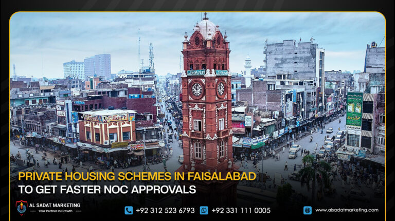 Private Housing Schemes in Faisalabad to Get Faster NOC Approvals