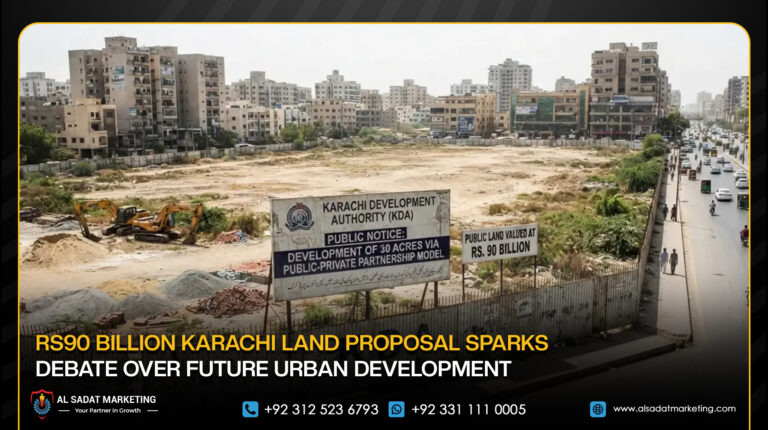 Rs90 Billion Karachi Land Proposal Sparks Debate Over Future Urban Development