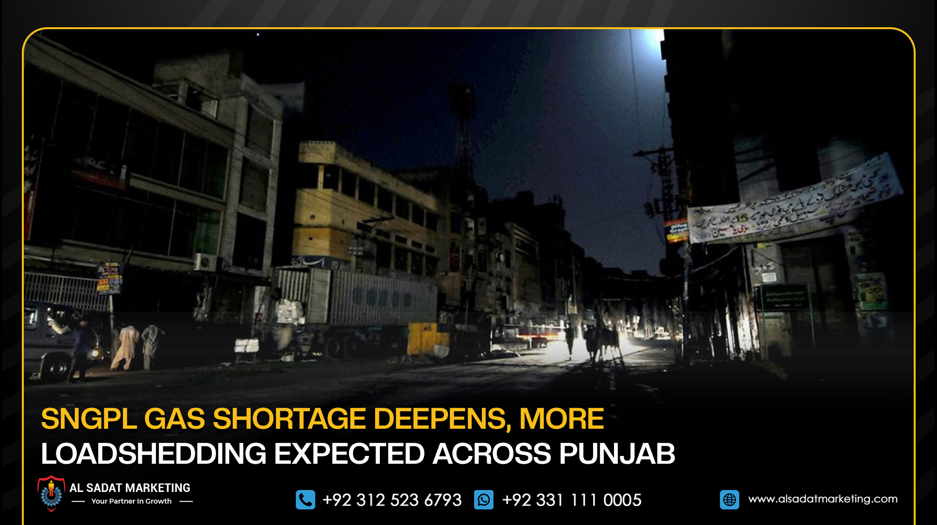 SNGPL Gas Shortage Deepens, More Loadshedding Expected Across Punjab