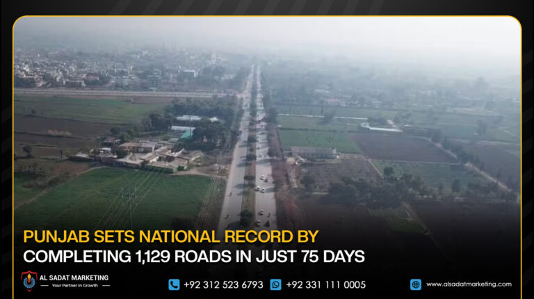 Punjab Sets National Record by Completing 1,129 Roads in Just 75 Days