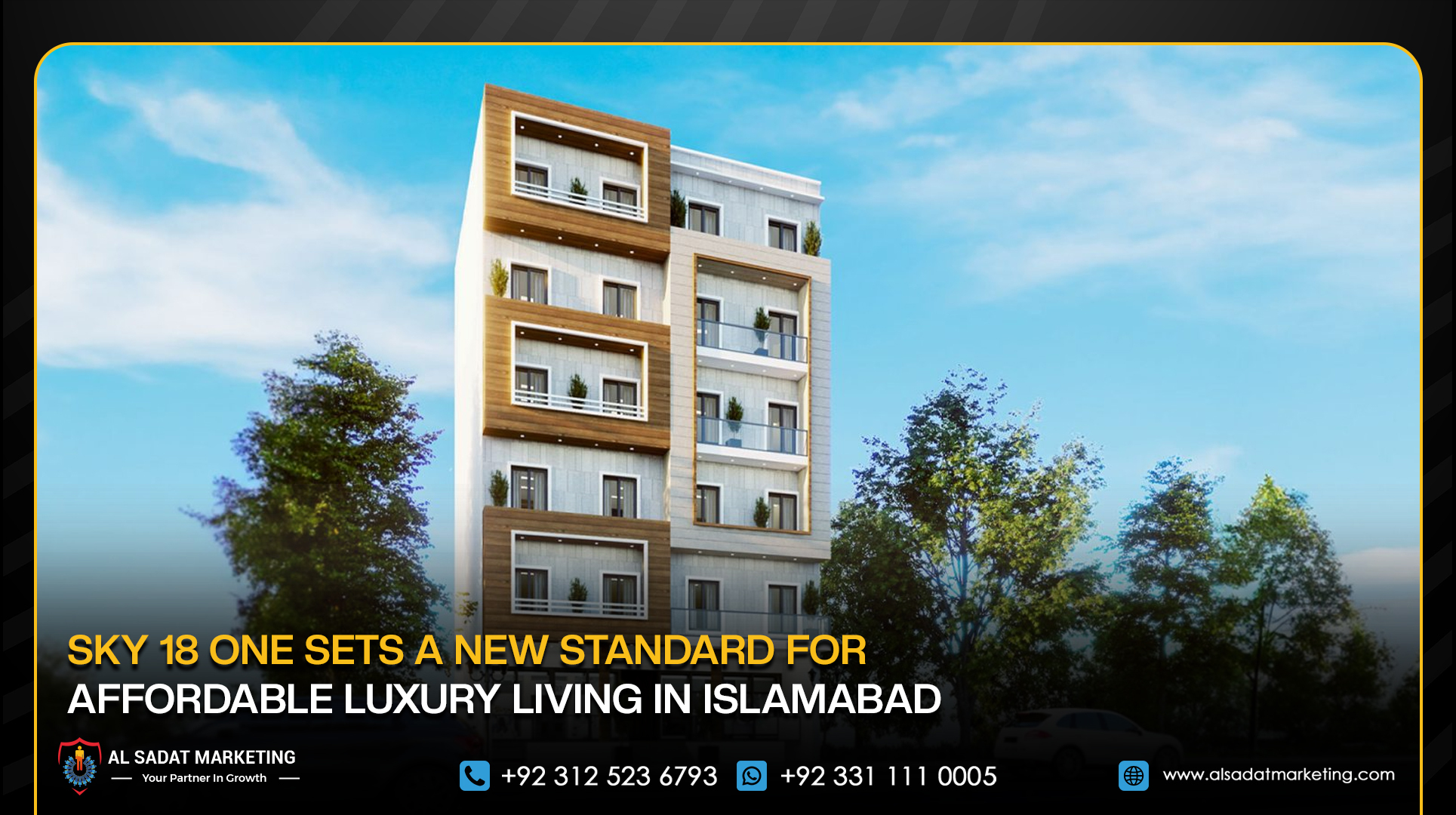 Sky 18 One Sets a New Standard for Affordable Luxury Living in Islamabad