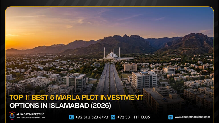 Top 11 Best 5 Marla Plot Investment Options in Islamabad (2026)