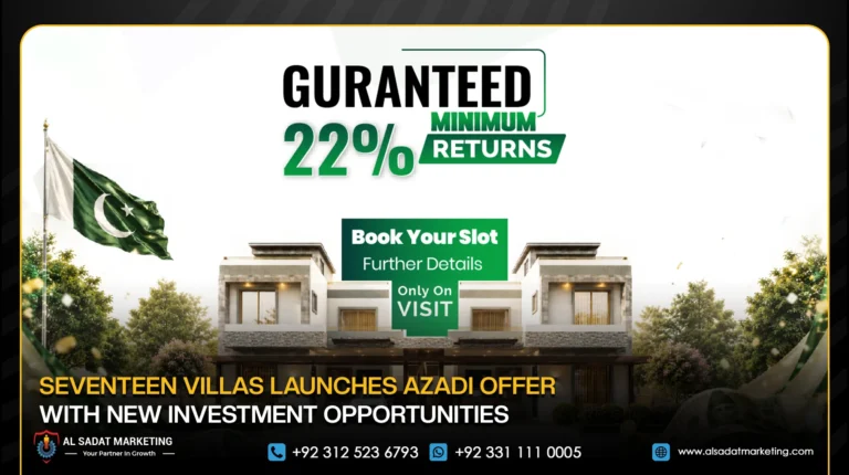 Seventeen Villas Launches Azadi Offer with New Investment Opportunities