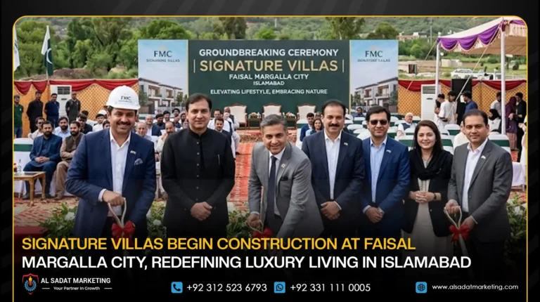 Signature Villas Begin Construction at Faisal Margalla City, Redefining Luxury Living in Islamabad