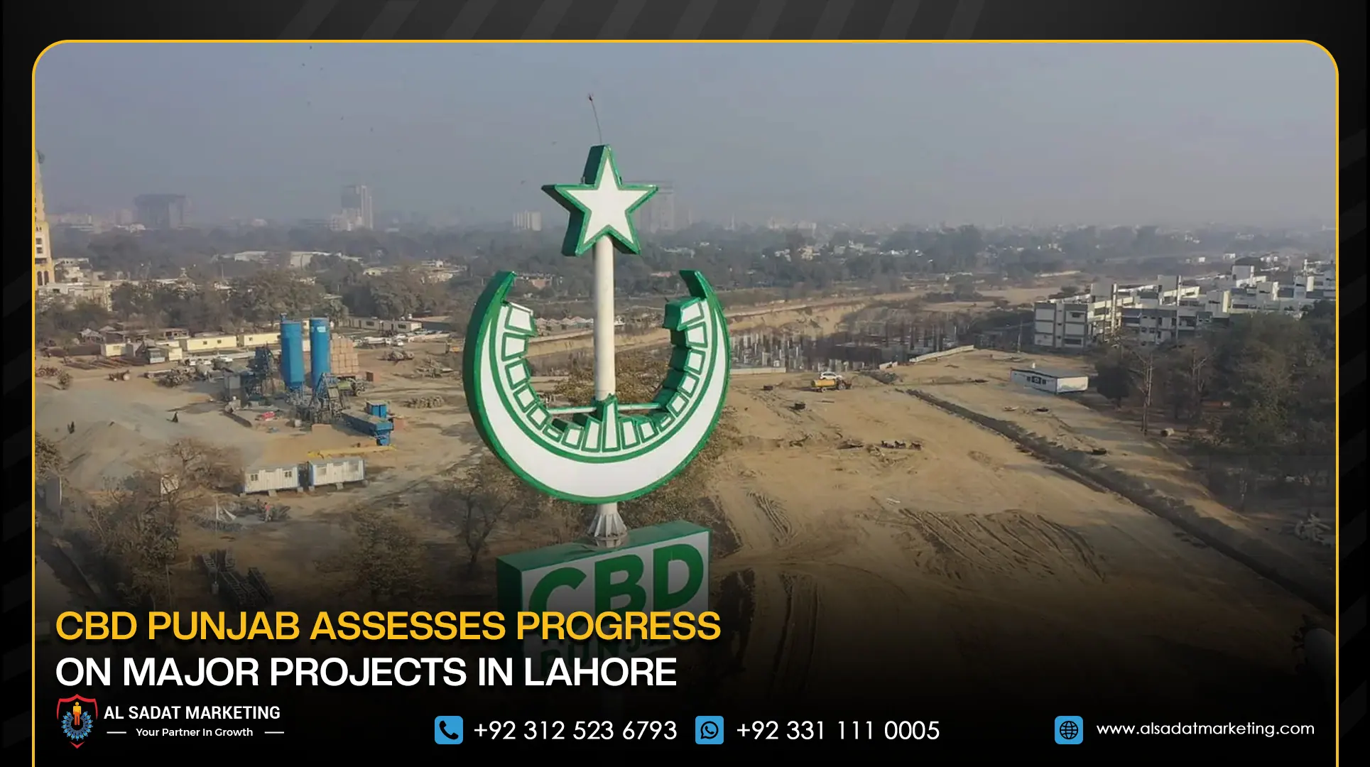 CBD Punjab Assesses Progress on Major Projects in Lahore