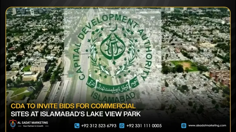CDA to Invite Bids for Commercial Sites at Islamabad’s Lake View Park