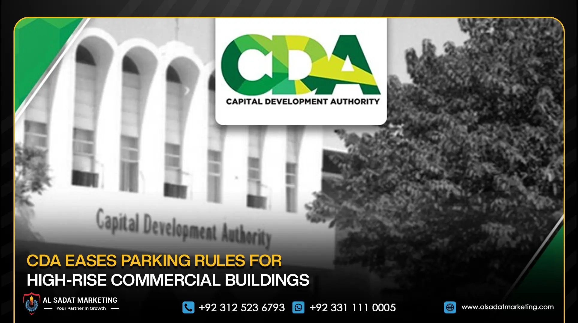 CDA Eases Parking Rules for High-Rise Commercial Buildings