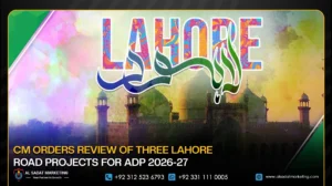 CM Orders Review of Three Lahore Road Projects for ADP 2026-27
