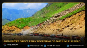 Authorities Direct Early Reopening of Saiful Muluk Road