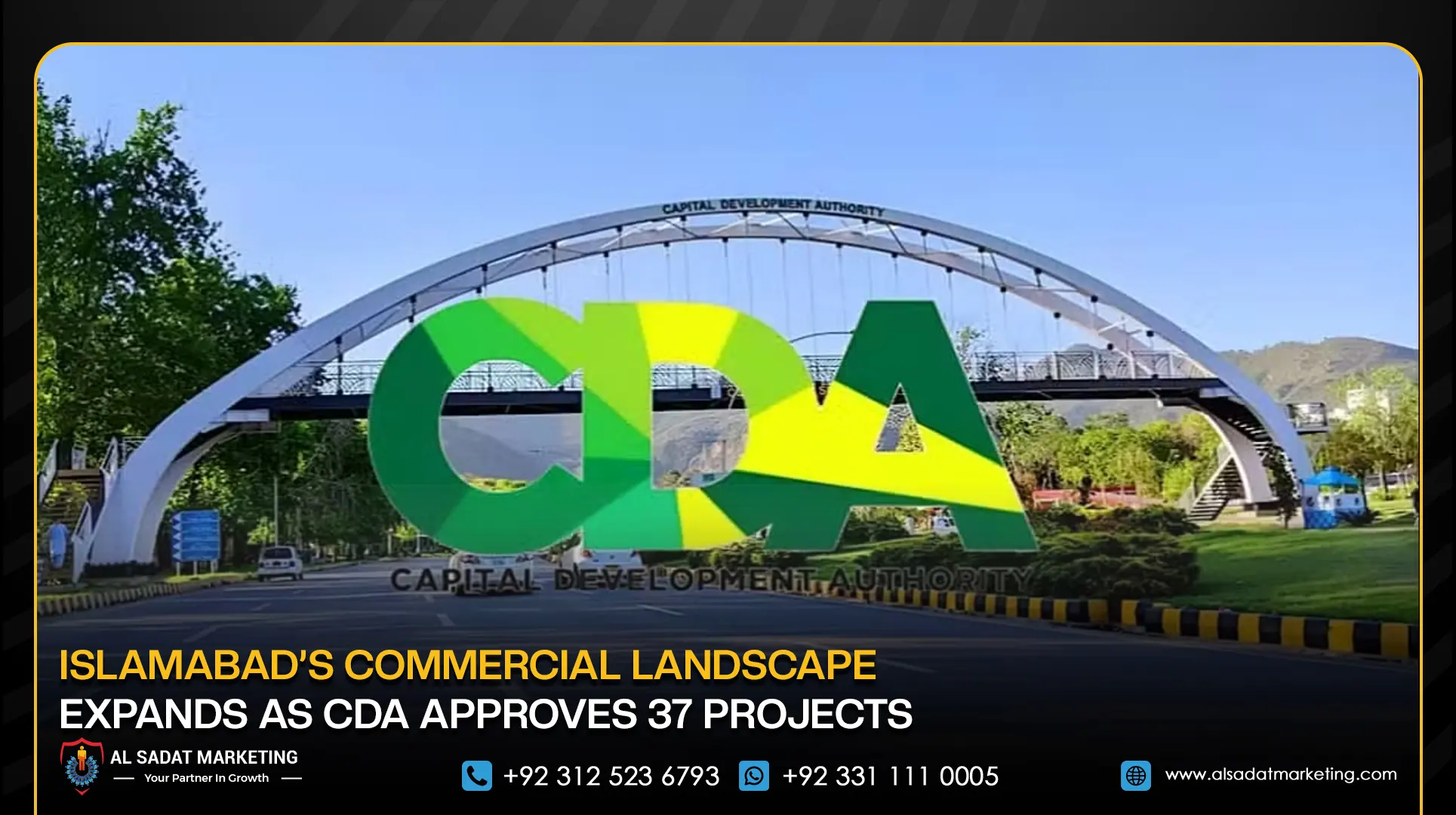 Islamabad’s Commercial Landscape Expands as CDA Approves 37 Projects