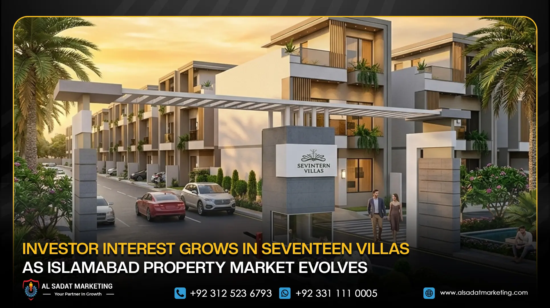 Investor Interest Grows in Seventeen Villas as Islamabad Property Market Evolves