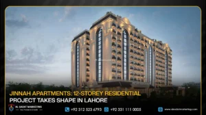 Jinnah Apartments: 12-Storey Residential Project Takes Shape in Lahore