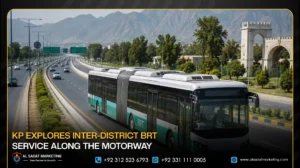 KP Explores Inter-District BRT Service Along the Motorway
