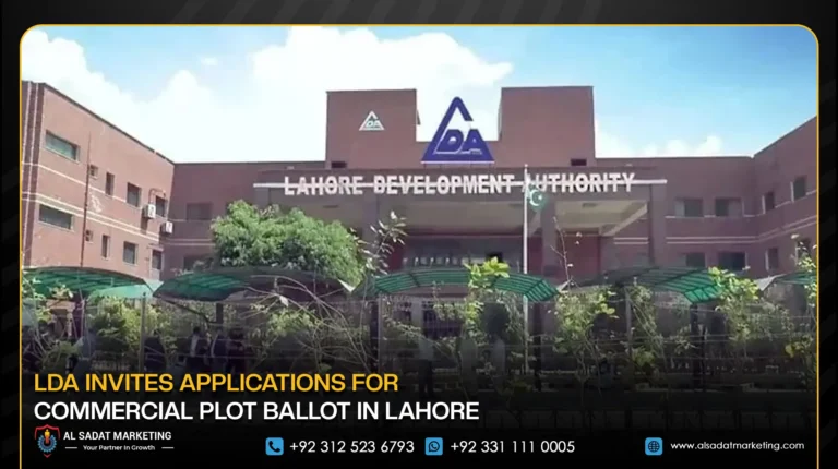 LDA Invites Applications for Commercial Plot Ballot in Lahore