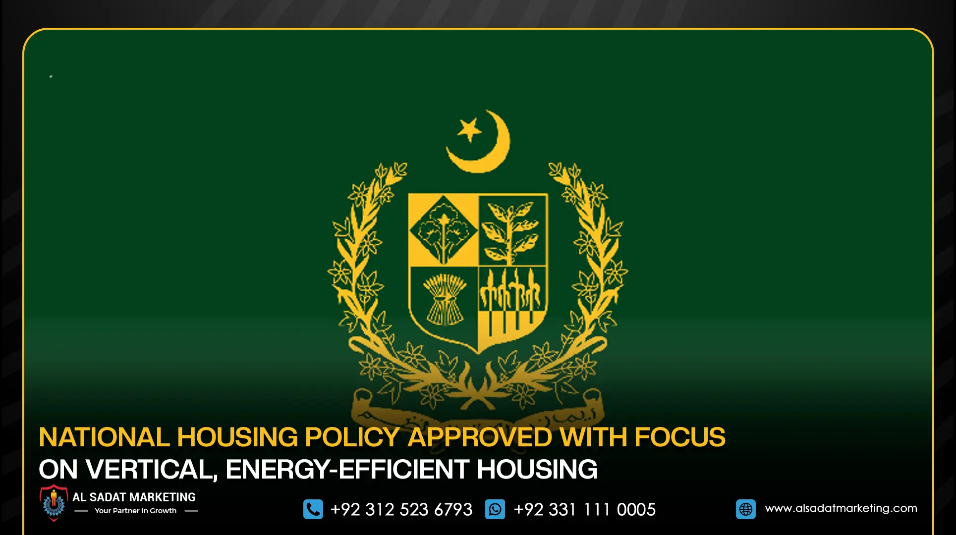 National Housing Policy Approved with Focus on Vertical, Energy-Efficient Housing