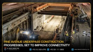 Pine Avenue Underpass Construction Progresses, Set to Improve Connectivity