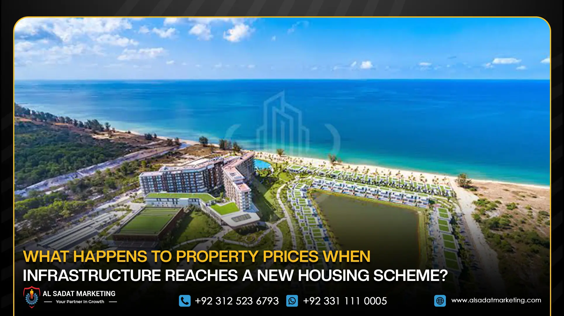 What Happens to Property Prices When Infrastructure Reaches a New Housing Scheme?
