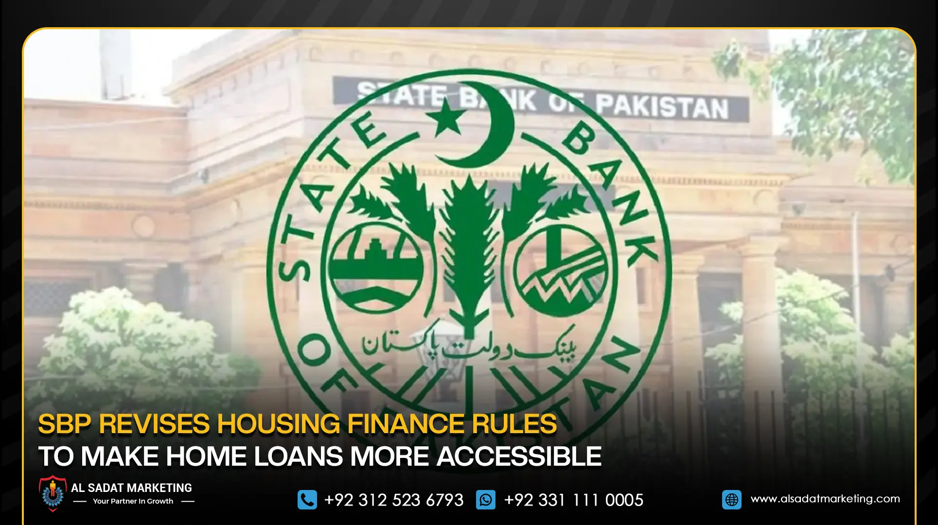 SBP Revises Housing Finance Rules to Make Home Loans More Accessible