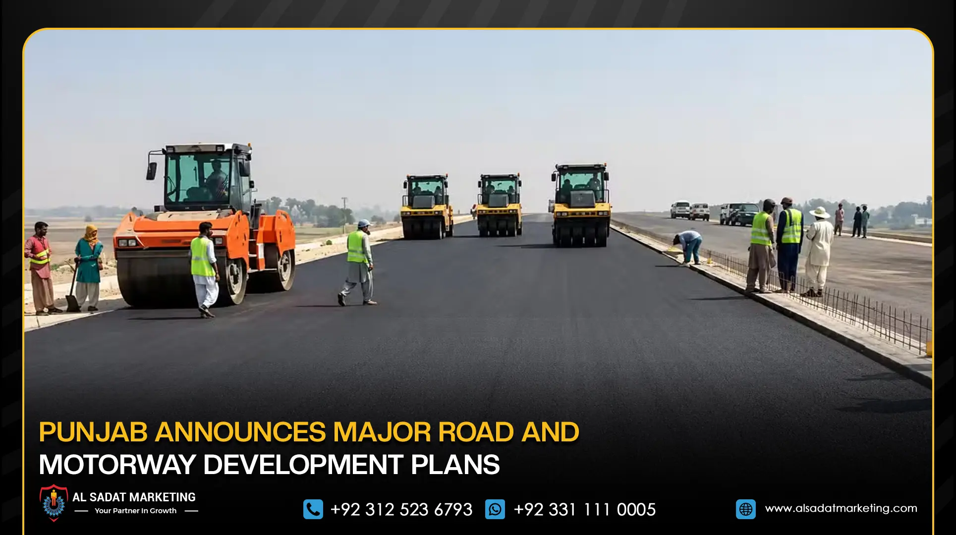 Punjab Announces Major Road and Motorway Development Plans