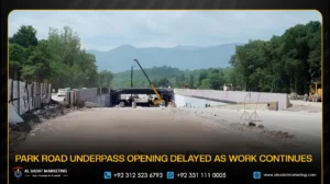Park Road Underpass Opening Delayed as Work Continues