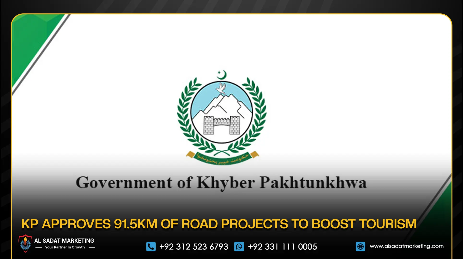 KP Approves 91.5km of Road Projects to Boost Tourism