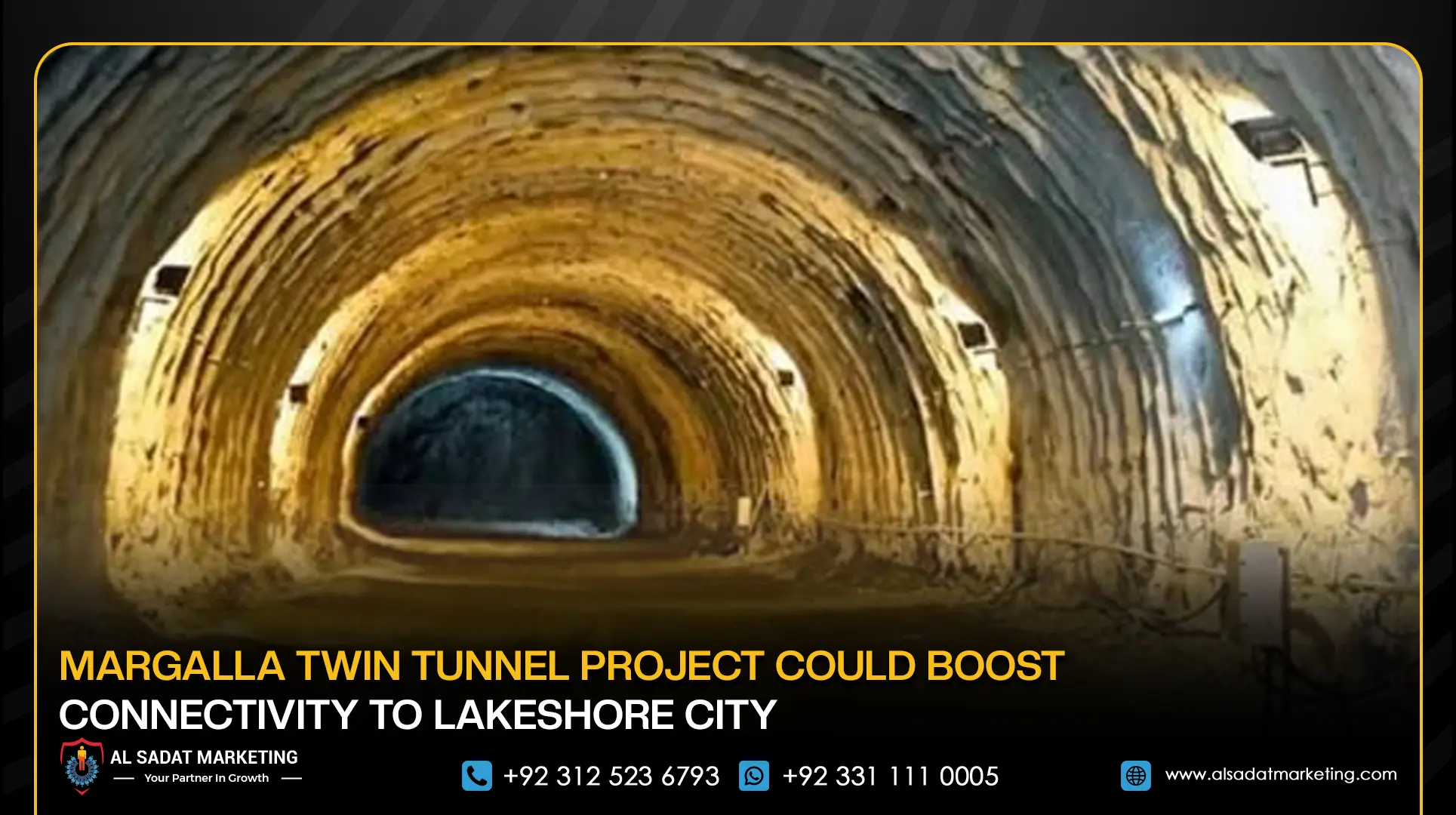 Margalla Twin Tunnel Project Could Boost Connectivity to Lakeshore City