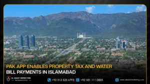 PAK App Enables Property Tax and Water Bill Payments in Islamabad