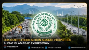 CDA Starts Fresh Action Against Properties Along Islamabad Expressway
