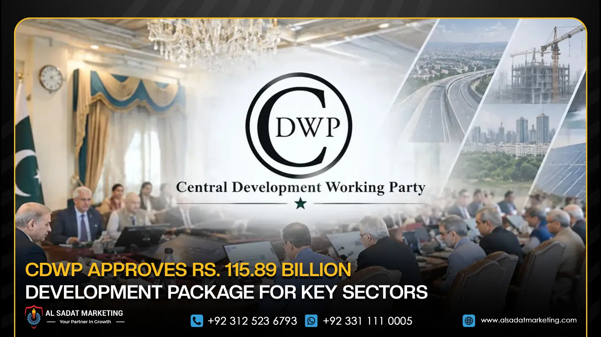 CDWP Approves Rs. 115.89 Billion Development Package for Key Sectors
