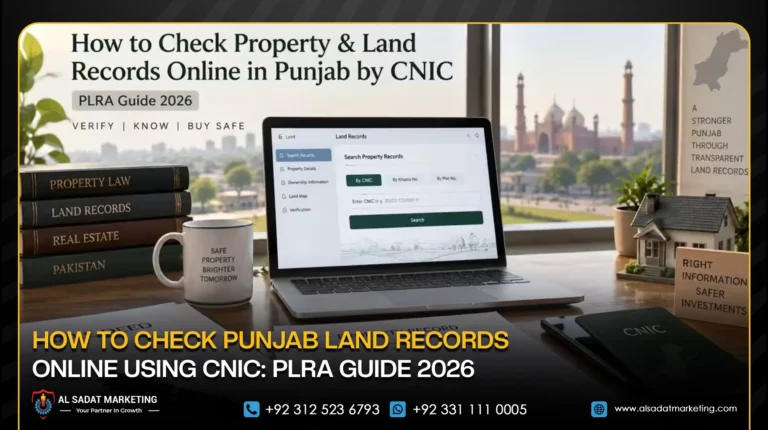 How to Check Punjab Land Records Online Using CNIC: PLRA Guide 2026