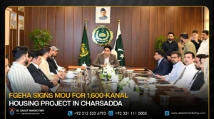 FGEHA Signs MoU for 1,600-Kanal Housing Project in Charsadda