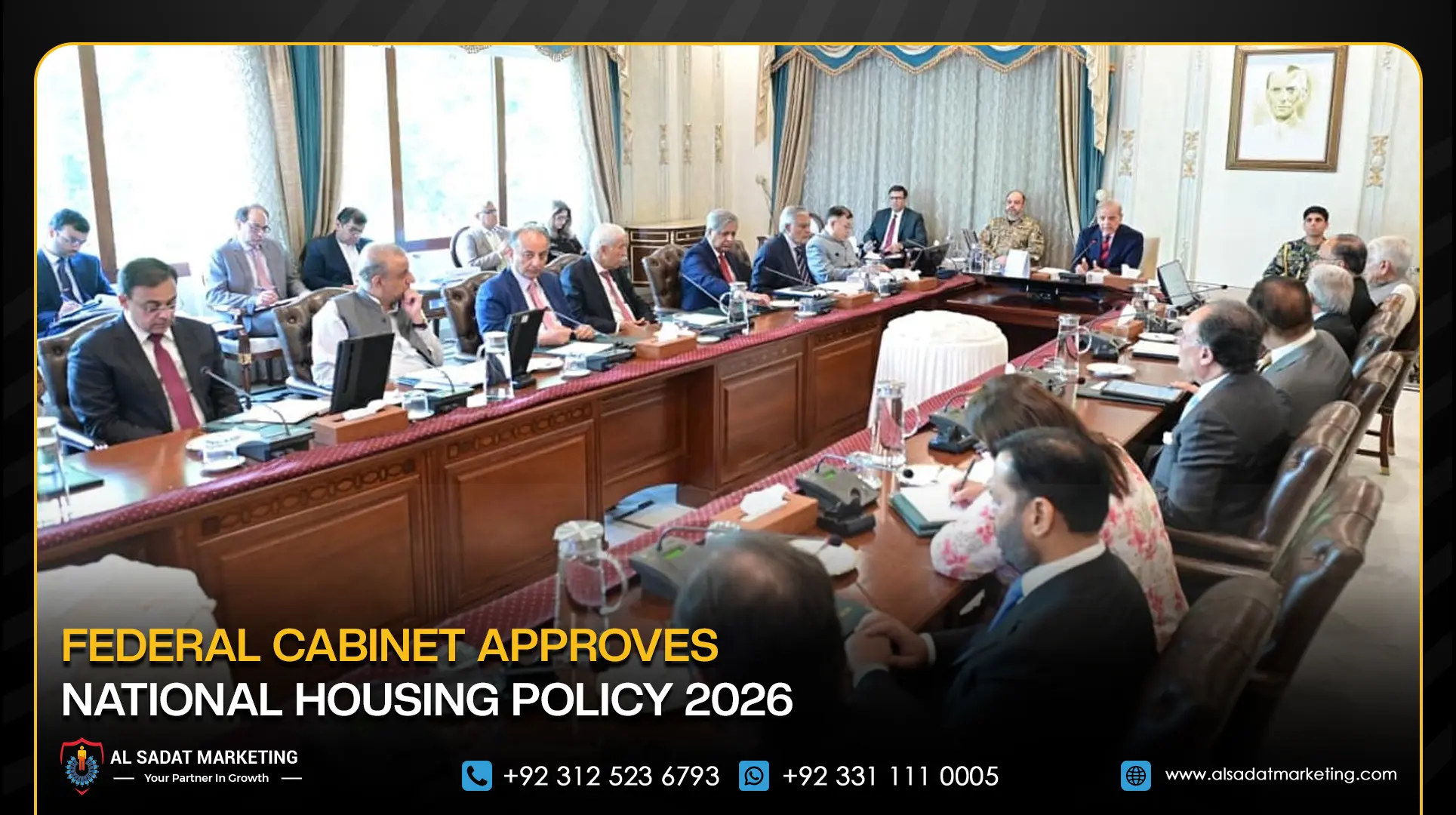 Federal Cabinet Approves National Housing Policy 2026