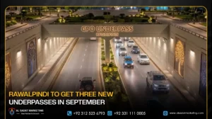 Rawalpindi to Get Three New Underpasses in September