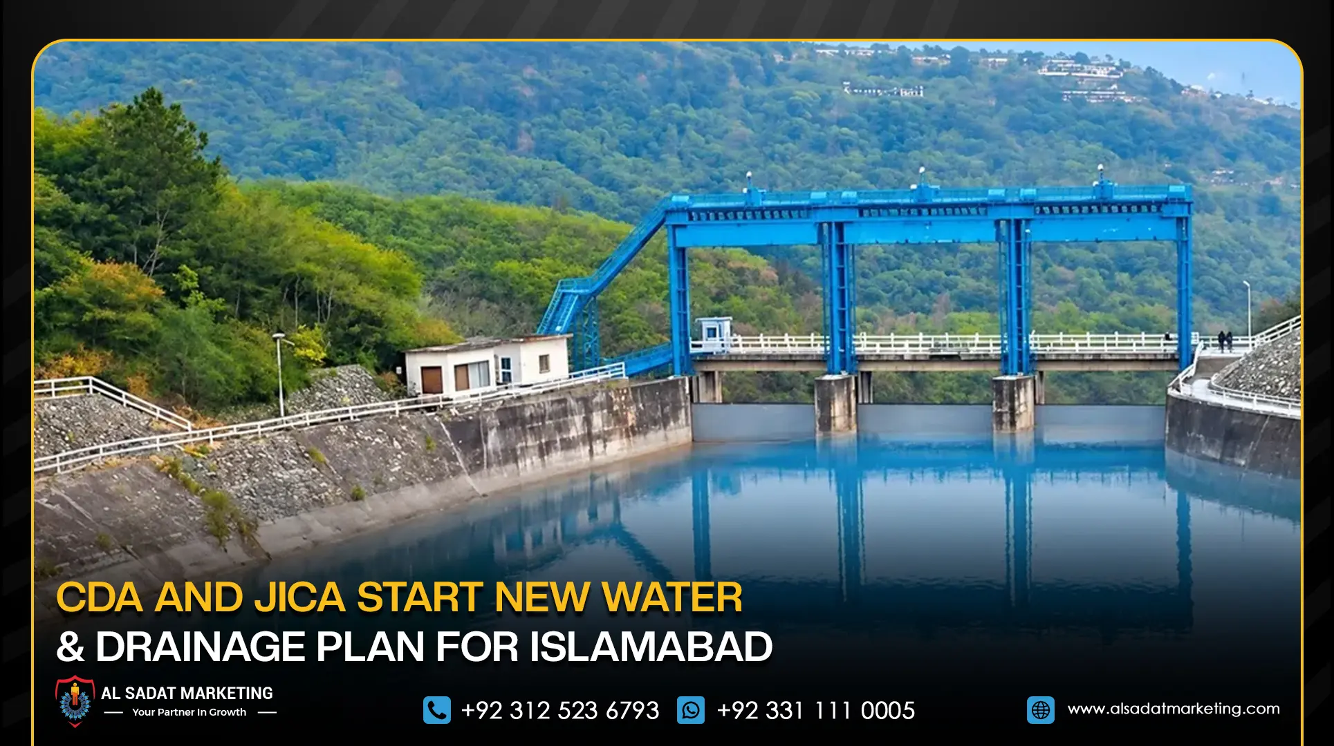 CDA and JICA Start New Water and Drainage Plan for Islamabad