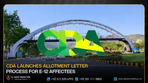 CDA Launches Allotment Letter Process for E-12 Affectees