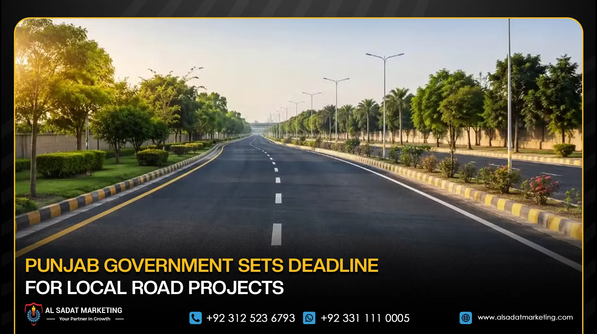 Punjab Government Sets Deadline for Local Road Projects