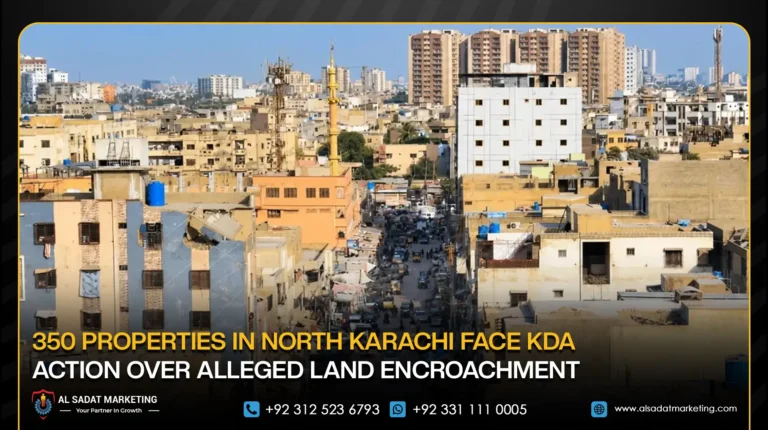 350 Properties in North Karachi Face KDA Action Over Alleged Land Encroachment