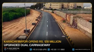 Karachi Mayor Opens Rs. 128 Million Upgraded Dual Carriageway