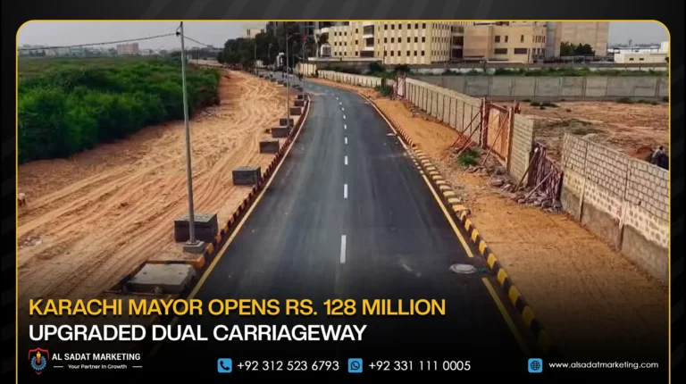Karachi Mayor Opens Rs. 128 Million Upgraded Dual Carriageway