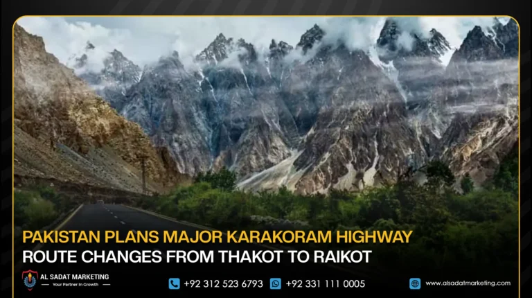 Pakistan Plans Major Karakoram Highway Route Changes from Thakot to Raikot