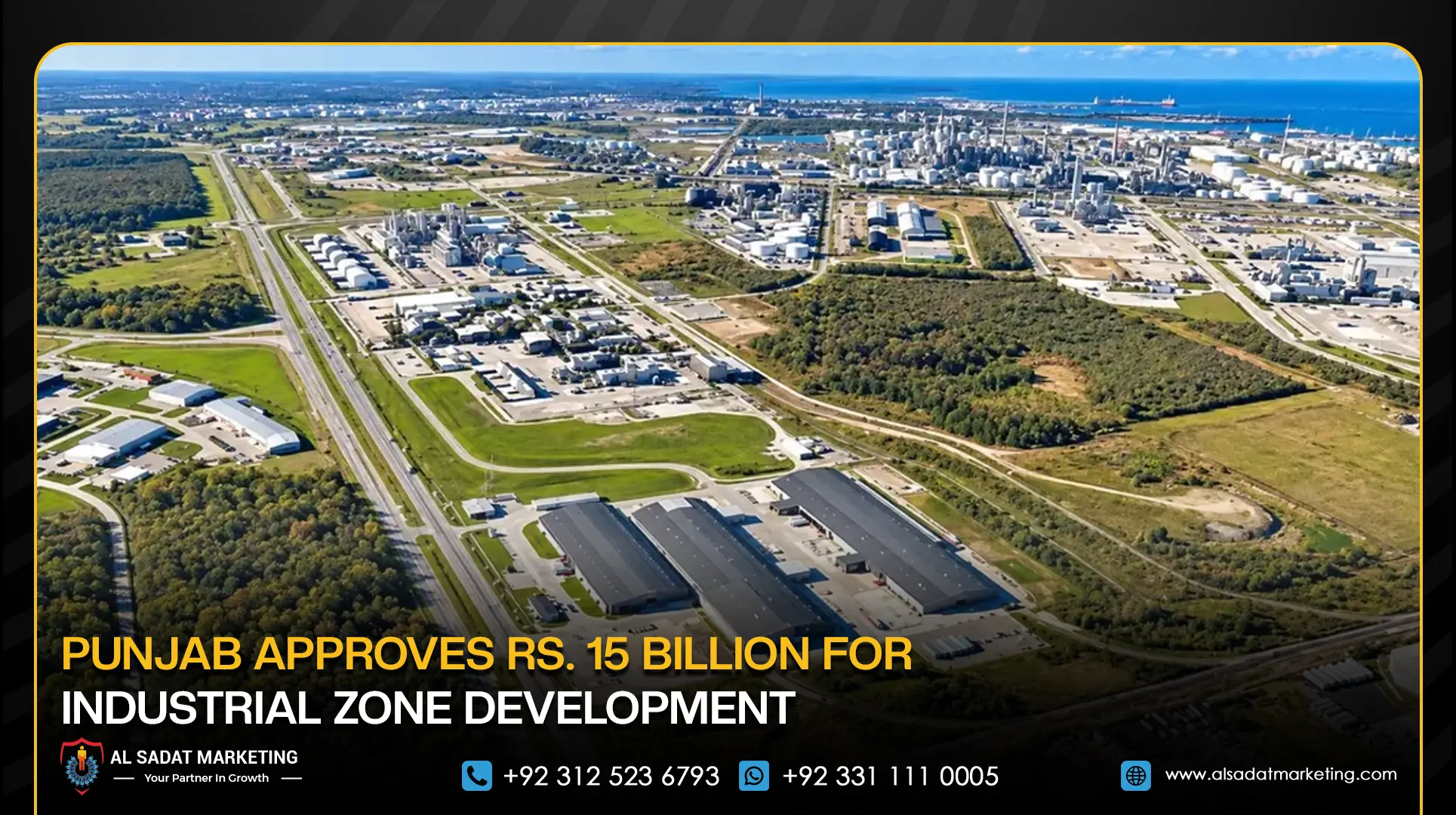 Punjab Approves Rs. 15 Billion for Industrial Zone Development