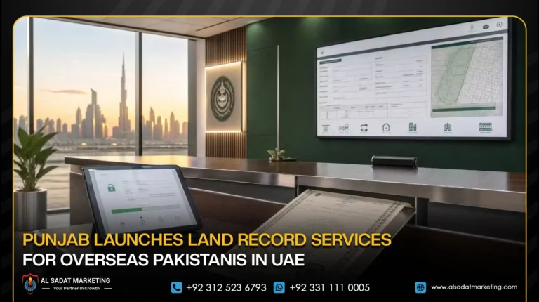 Punjab Launches Land Record Services for Overseas Pakistanis in UAE
