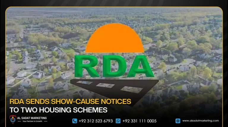RDA Sends Show-Cause Notices to Two Housing Schemes